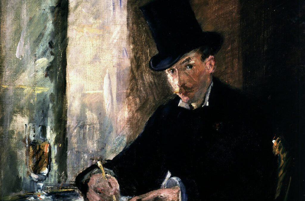 Édouard Manet „Bei Tortoni“ (um 1878)